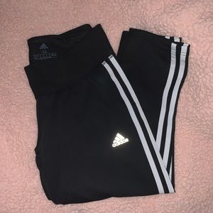 adidas crop leggings